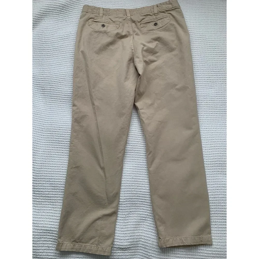 Northwest Territory Pants Mens 36x32‎ Beige Cotton Straight Chinos